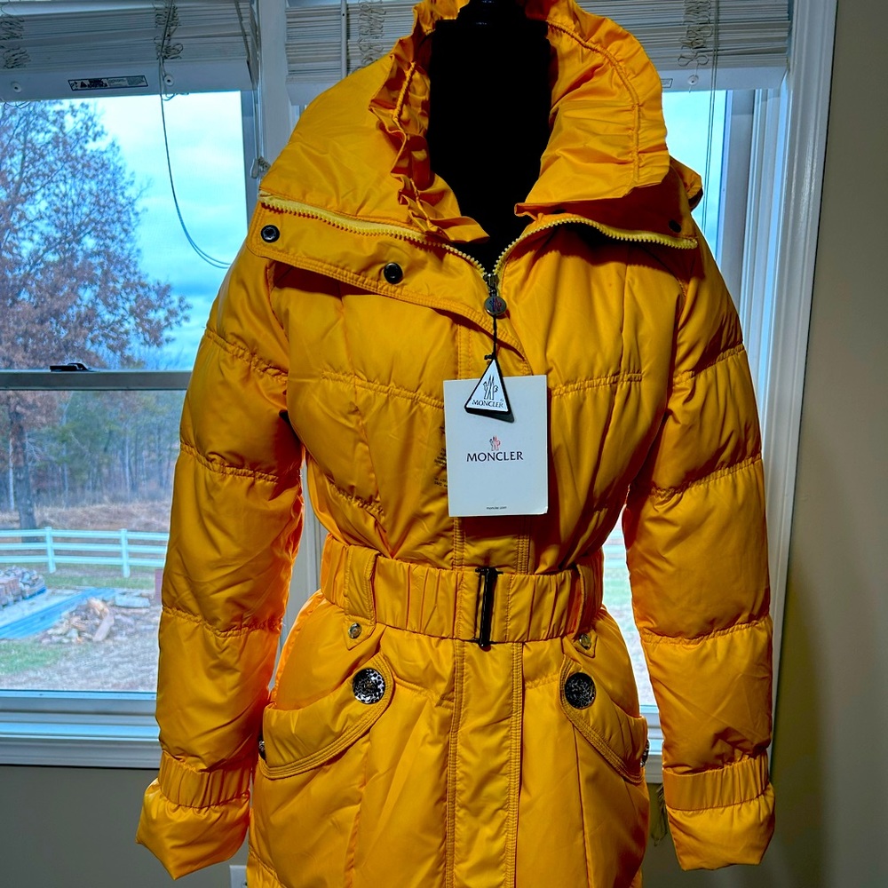 Bright and beautifully playful winter parka